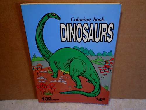 1993 dinosaurs coloring - 1993, book